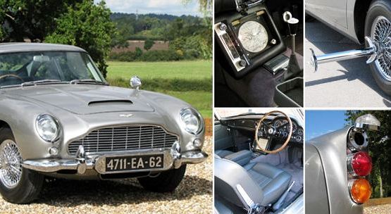 Mobil Aston `James Bond` Martin Komplit Dilelang Rp46 Miliar